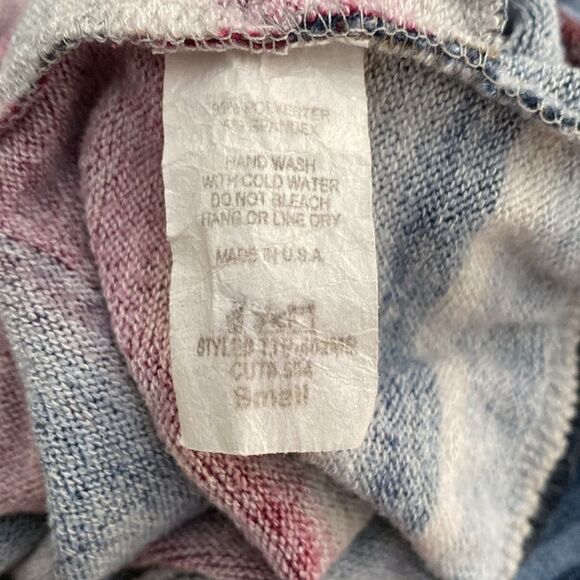 Twenty Ten Striped Pullover Sweater Size S. Made in USA - Picture 5 of 7